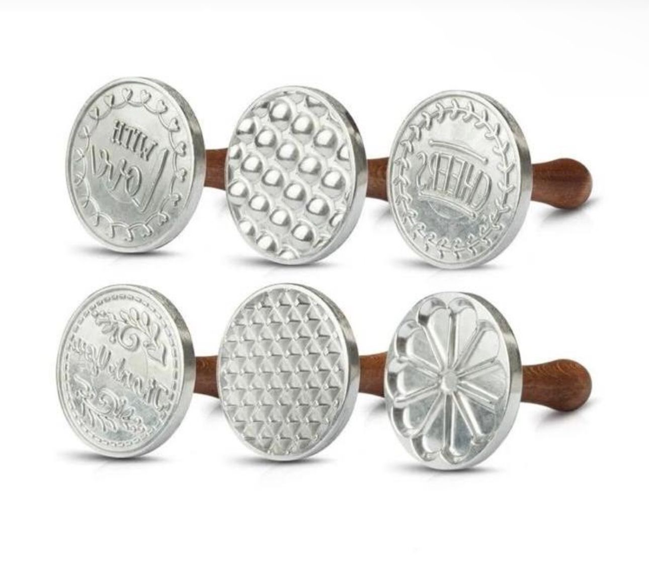 2 Lİ DÖKÜM KURABİYE ŞEKİLLENDİRİCİ-PANKEK MÜHÜRÜ *