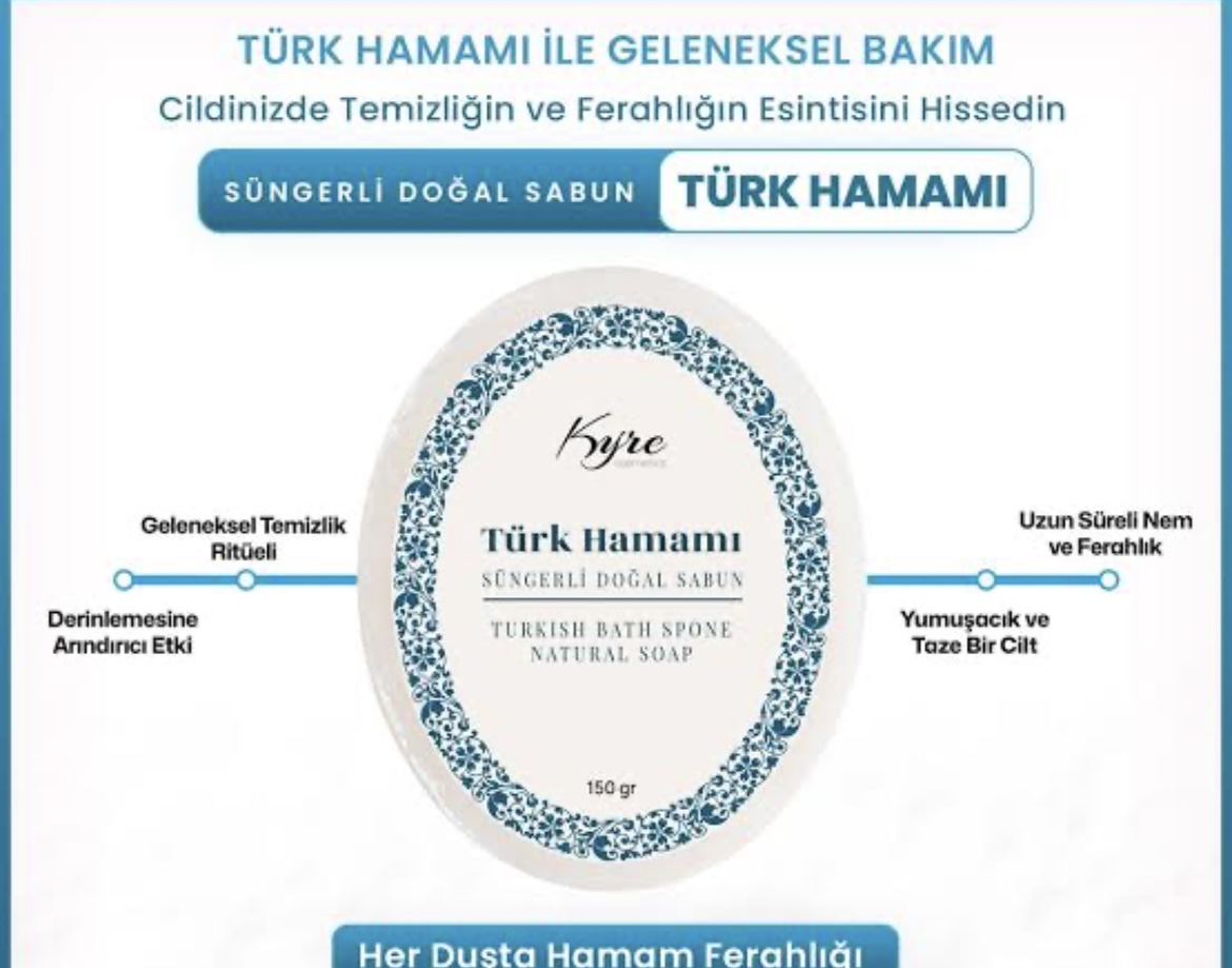 KYRE TÜRK HAMAMI DOĞAL SABUN *