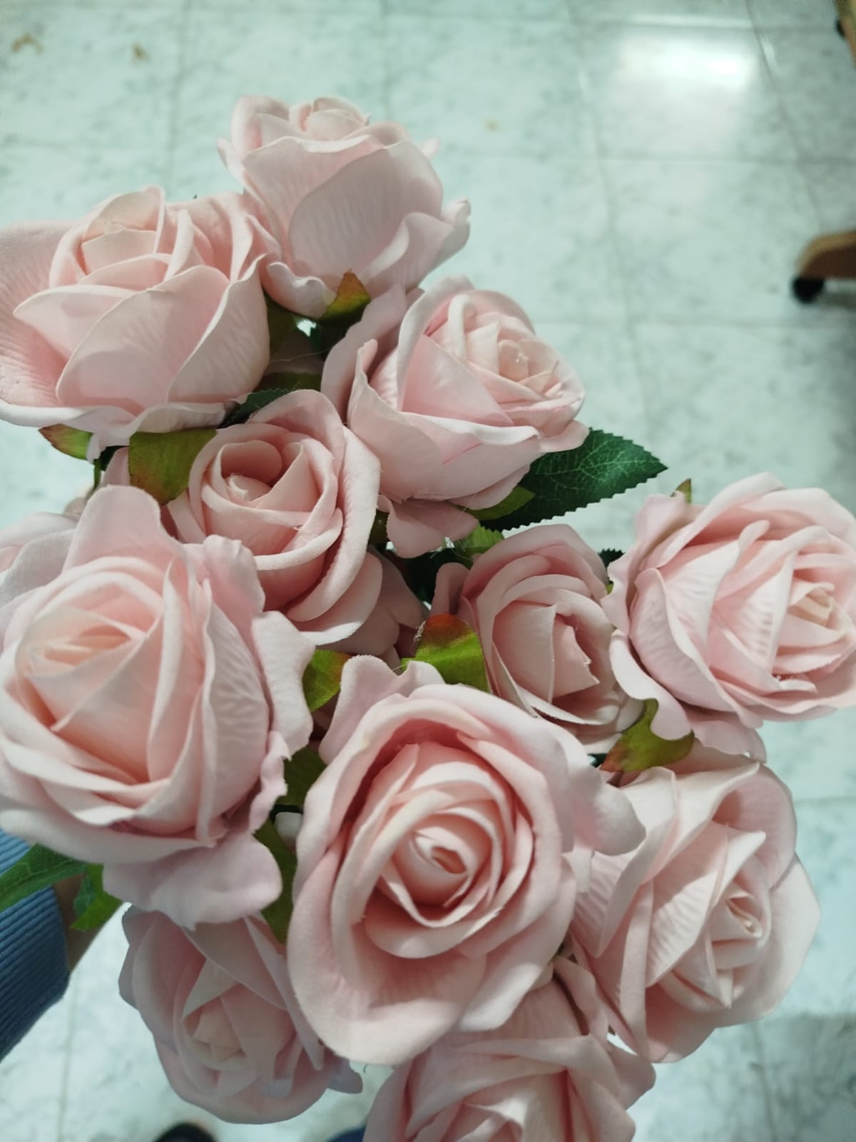 RENKLİ YAPAY GÜLLER PEMBE *