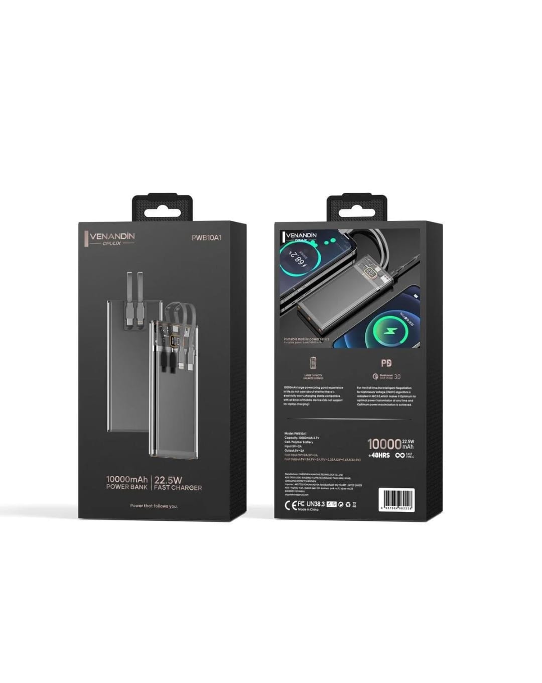 VENANDİN 10000mAH POWER BANK *