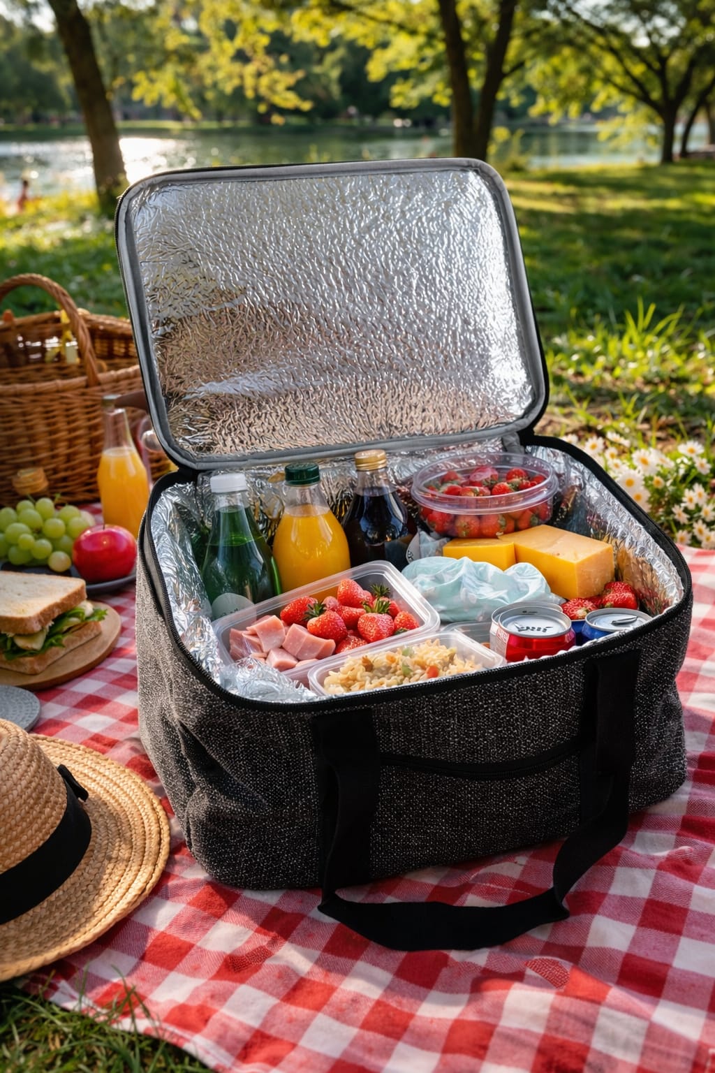 40 LİTRE TERMOS ÇANTA ( SİYAH  )