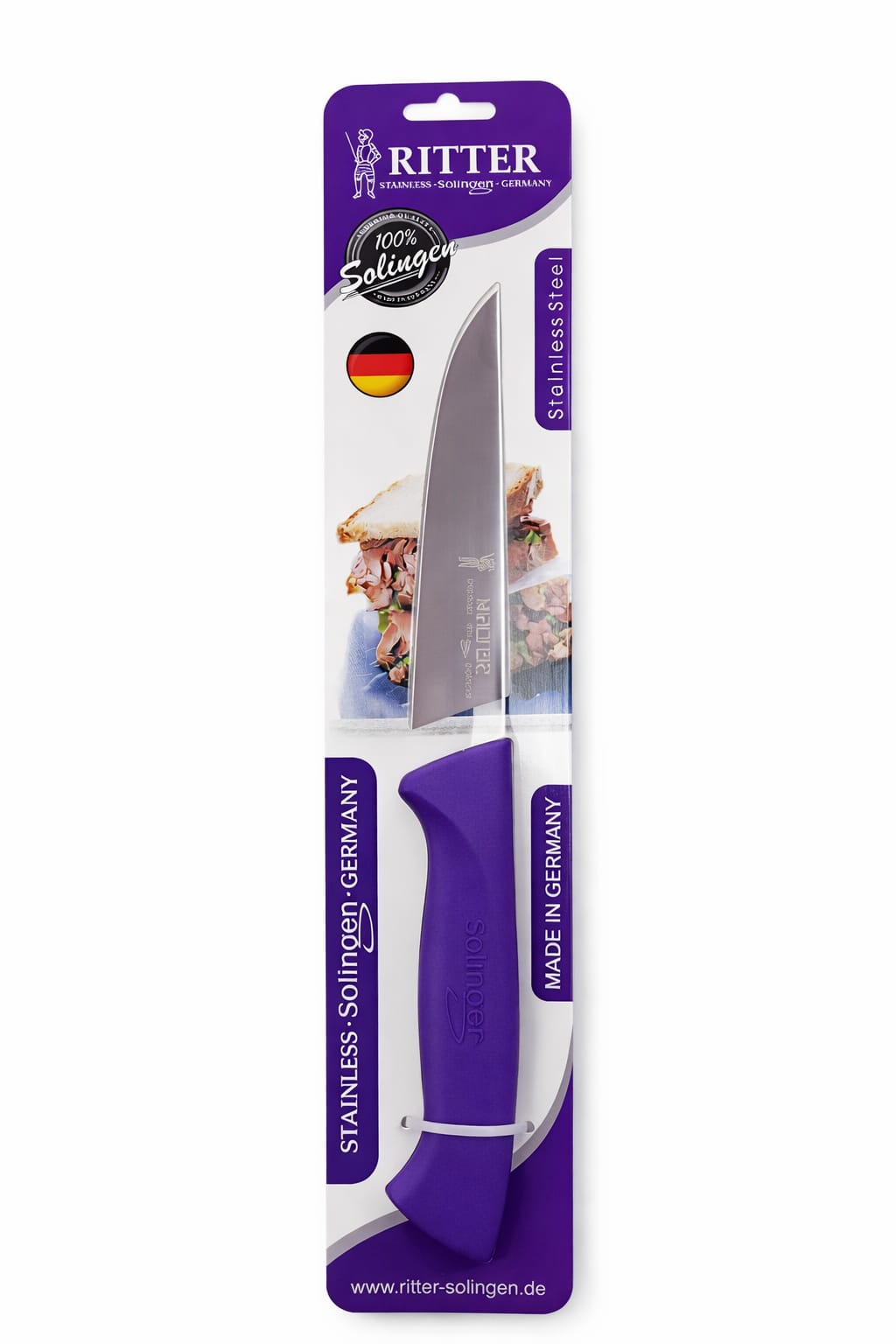 SOLİNGEN DOĞRAMA BIÇAĞI MOR (25 CM)