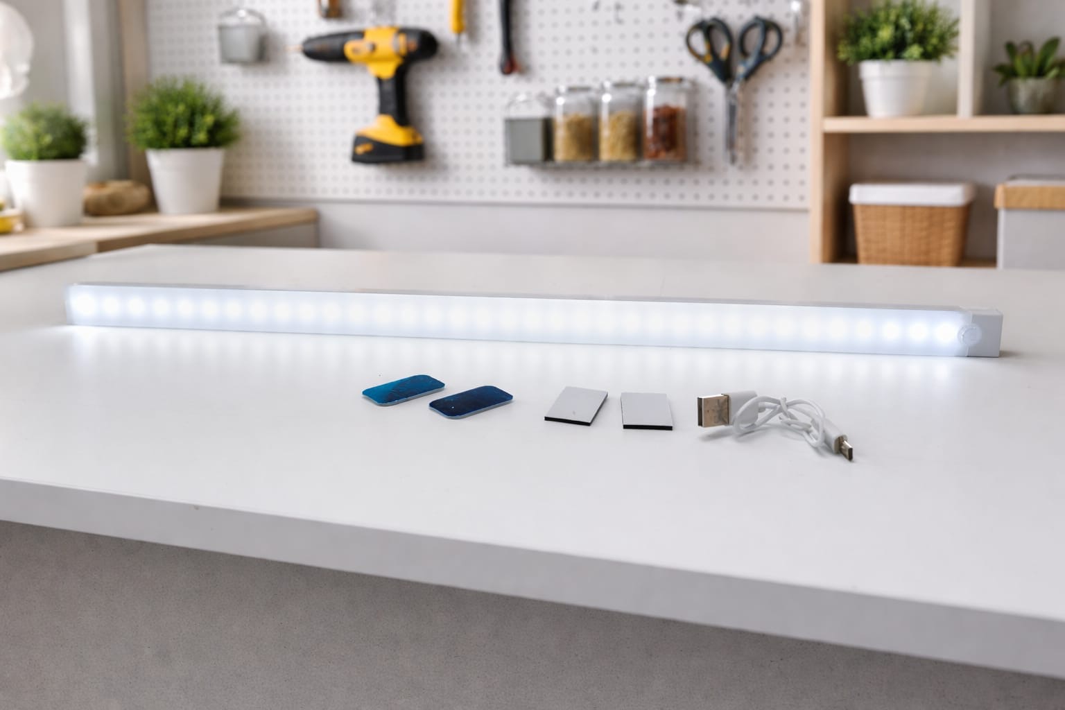 SENSÖRLÜ LED BEYAZ IŞIK ( 50 CM )