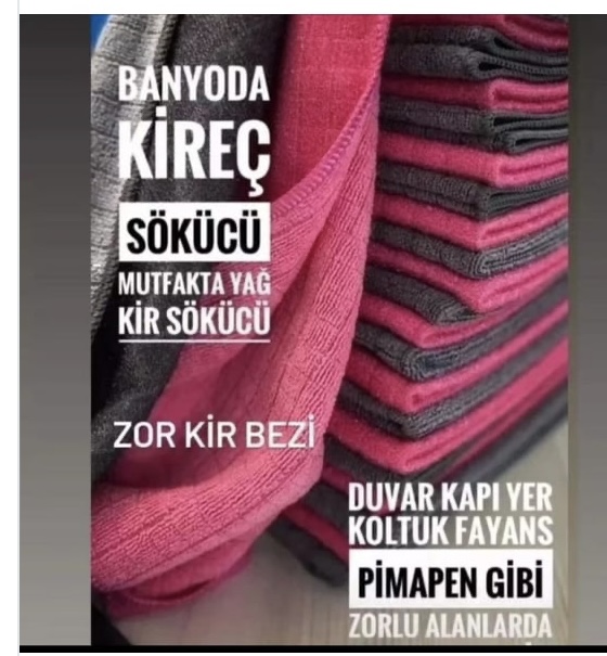 Miss Clean Telli Zor Kir Bezi 40*40 cm*